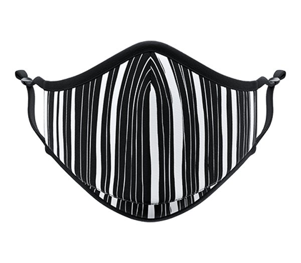 Modern Zebra Face Mask (Adult) Template Customization