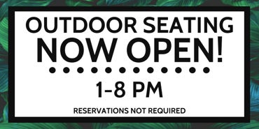 Picture for category Outdoor Seating Now Open