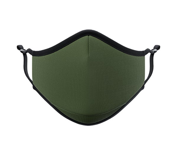 Solid Olive Green Face Mask (Child) Template Customization