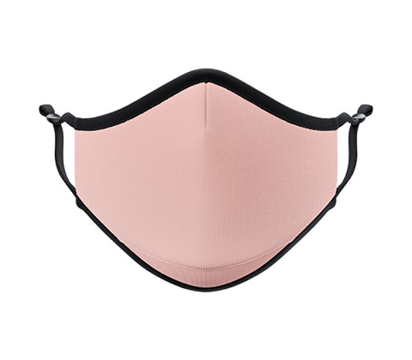 Solid Pink Face Mask (Child) Template Customization