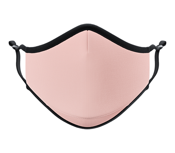 Solid Pink Face Mask (Adult) Template Customization