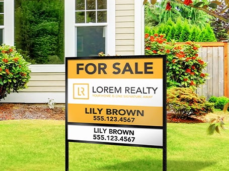 JB goodwin real estate signs | Custom Real Estate Signs | 40% OFF