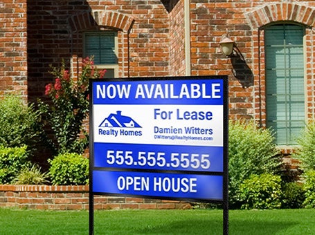 Real Estate Signs | Custom Real Estate Signs | 40% OFF