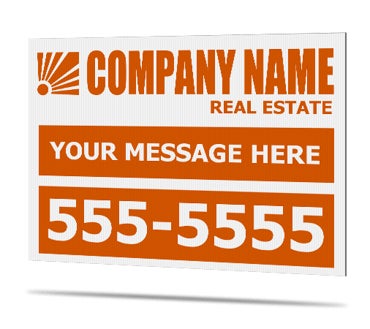 Picture for category Real Estate Signs