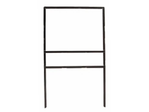 18"h x 24"w Metal Frame - 1 rider (Black)