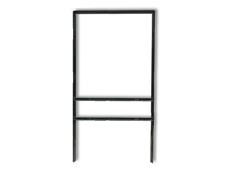30"h x 24"w Metal Frame - 1 rider (Black)