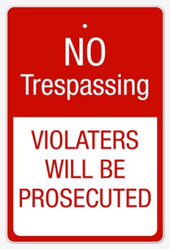 Picture of No Trespassing 2