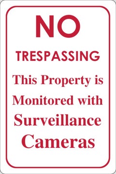 Picture of No Trespassing Signs 6421044