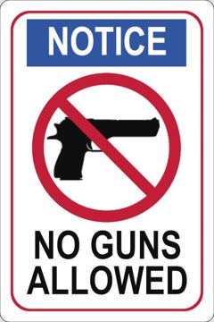 Picture of Gun Free Zone 17859767