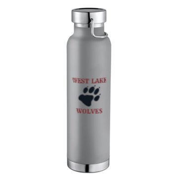 Picture of Graduation Insulated Water Bottle 1 - Grey