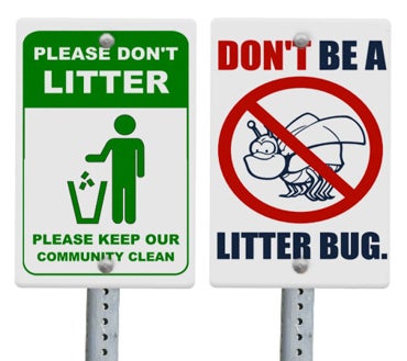 Picture for category No Littering