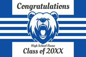 Picture of High School Blue and White 2