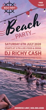 Picture of Promotional (Events)-Beach party-01