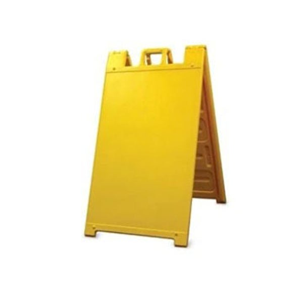 36x24 Yellow Sandwich Board Template Customization