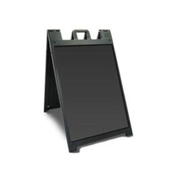 36x24 Black Sandwich Board Template Customization