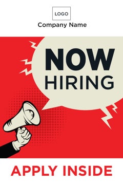 Picture of Now Hiring 4 - 36x24