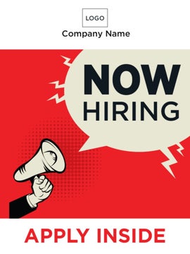 Picture of Now Hiring 4 - 24x18