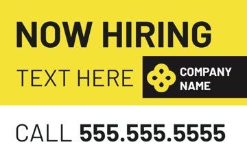 Picture of Now Hiring 11 - 12x18