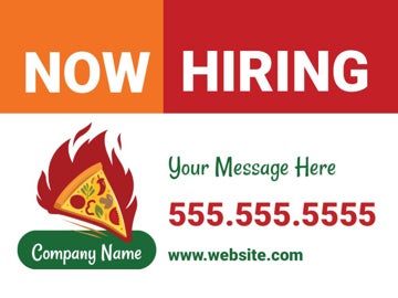 Picture of Now Hiring 2 - 18x24