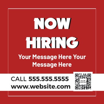 Picture of Now Hiring 12 - 12x12