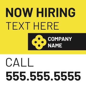 Picture of Now Hiring 11 - 24x24