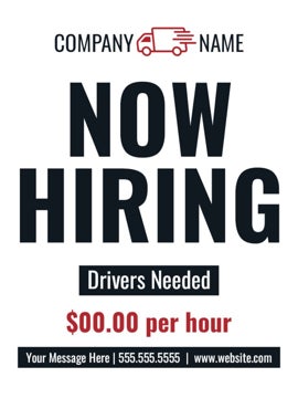 Picture of Now Hiring 10 - 24x18