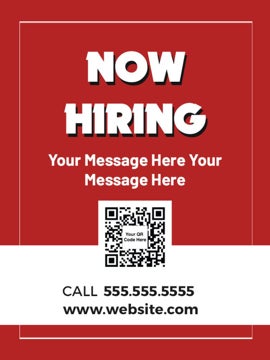 Picture of Now Hiring 12 - 24x18