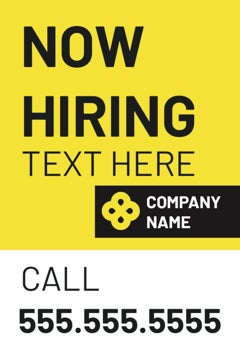 Picture of Now Hiring 11 - 18x12