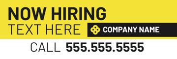 Picture of Now Hiring 11 - 6x18