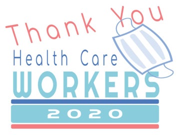Picture of Thank You Healthcare Workers Signs 872328651