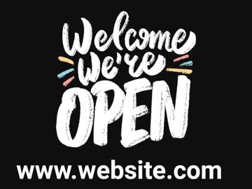 Picture of We're Open Signs 872333231