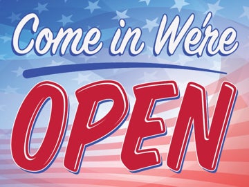 Picture of We're Open Signs 873478646