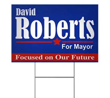 Picture for category Mayor Political Signs