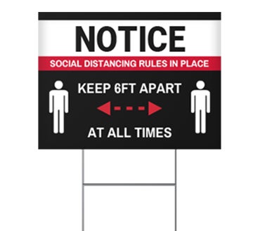 Picture for category Social Distancing Signs