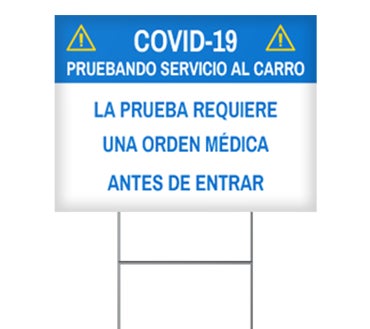 Picture for category COVID-19-Espanol Signs