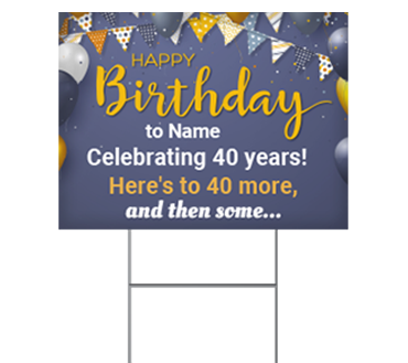 Picture for category Birthday Signs