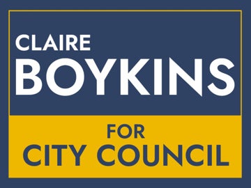 Picture of City Council Political Signs 876419265