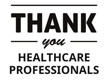 Picture of Thank You Healthcare Workers Signs 872328721
