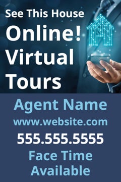 Picture of Virtual Real Estate Sandwich Board Signs 872230487
