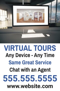 Picture of Virtual Real Estate Sandwich Board Signs 872230541