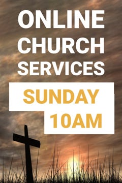 Picture of Online Church Sandwich Board Signs 872245156