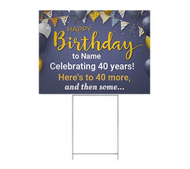 Picture for category Birthday Signs
