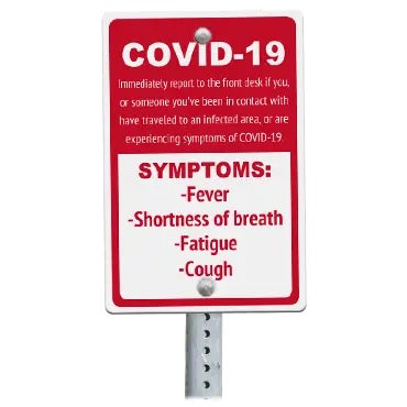Picture for category Coronavirus Parking Signs
