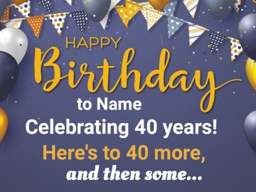 Picture of Birthday Sign 872620335