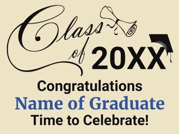Picture of Graduation Yard Signs 872510362