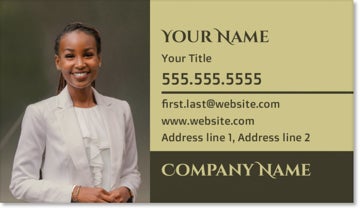 Picture of RE Business Card 13 - Single Sided