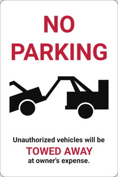 Picture of No Parking Signs 6339947