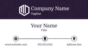 Picture of Magnetic Business Card 5 - Horizontal