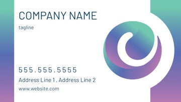 Picture of Magnetic Business Card 11 - Horizontal