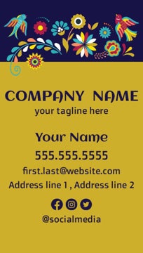 Picture of Magnetic Business Card 8 - Vertical
